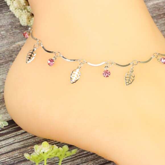 "Elegant Handmade Anklet – Delicate Jewelry for Women, MAR091574 - Picture 5 of 10